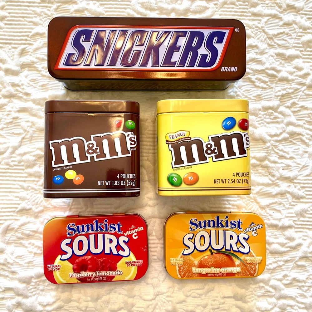 Candy Tins Set